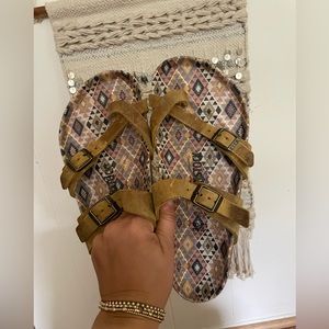 Aztec Birkenstock Sandals NWOT